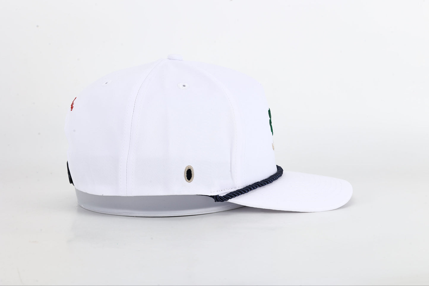 EvenPar Logo Mark Golf Hat - Tartan Navy Champions Rope