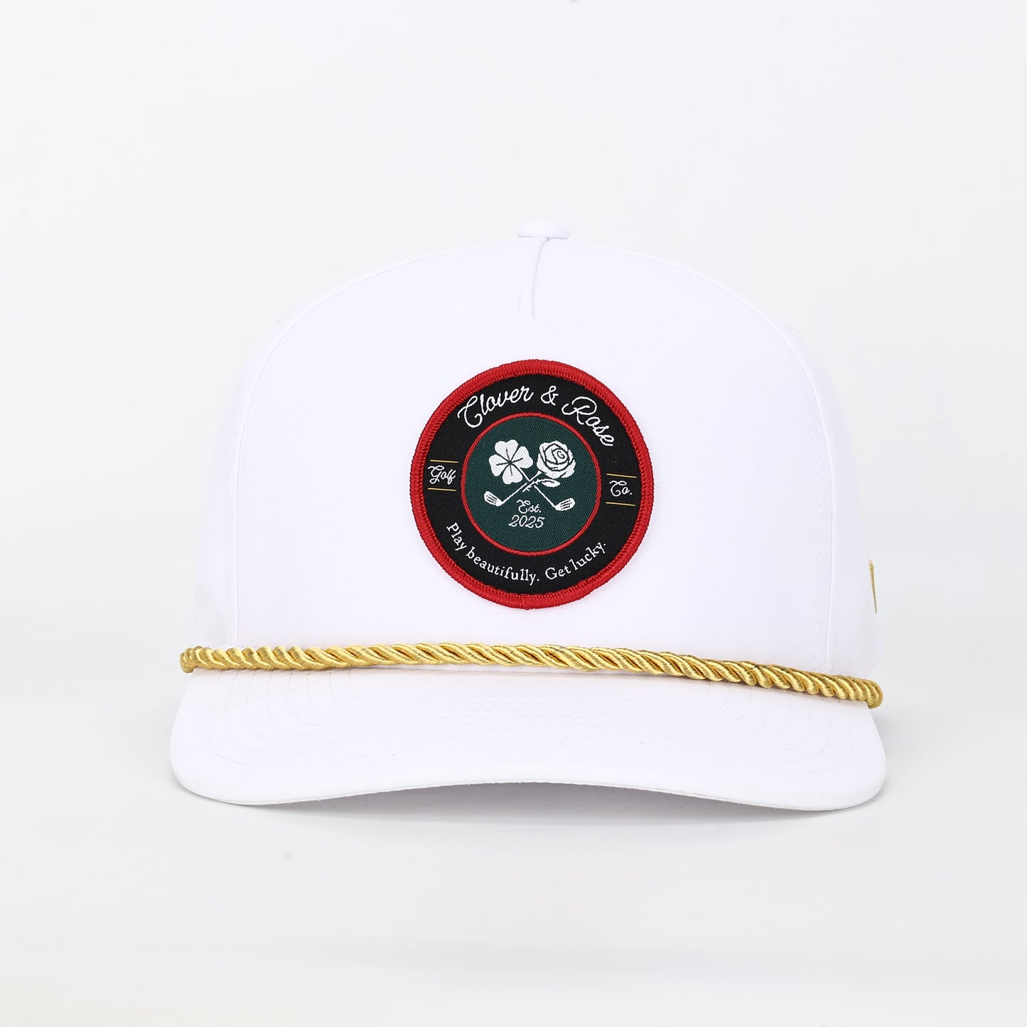 Heritage Badge Golf Hat - Gold Champions Rope
