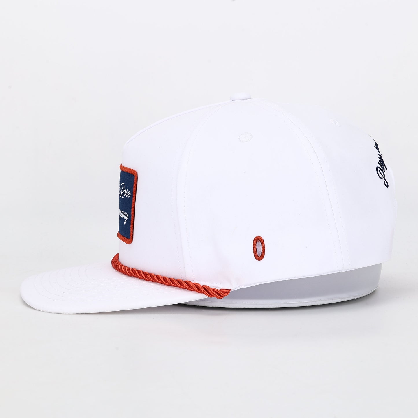 Tee Box Script Logo Hat - Flush Red Champions Rope