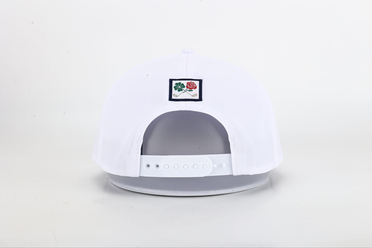 Heritage Badge Golf Hat - Navy + Flush Red Performance Rope